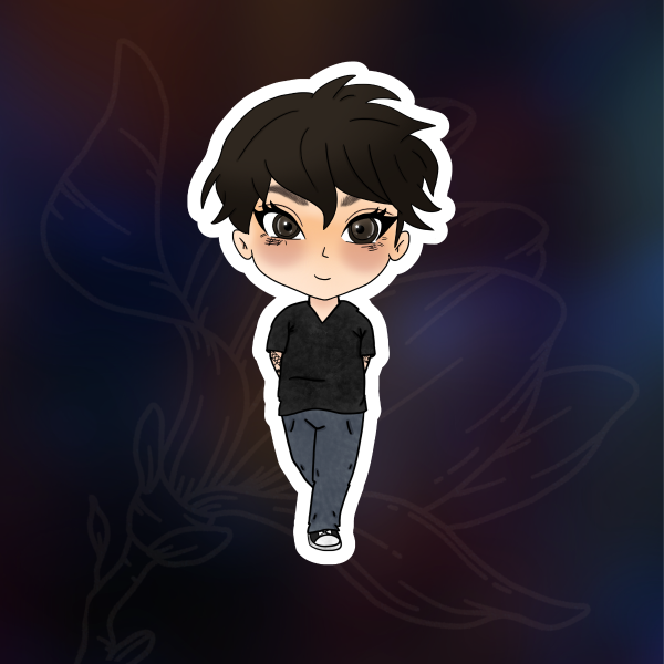 Vinh Chibi style sticker