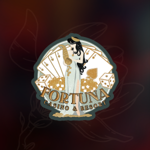 Fortuna Vintage Logo Sticker