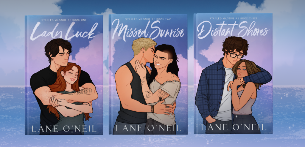 Stapled Magnolias Series Covers